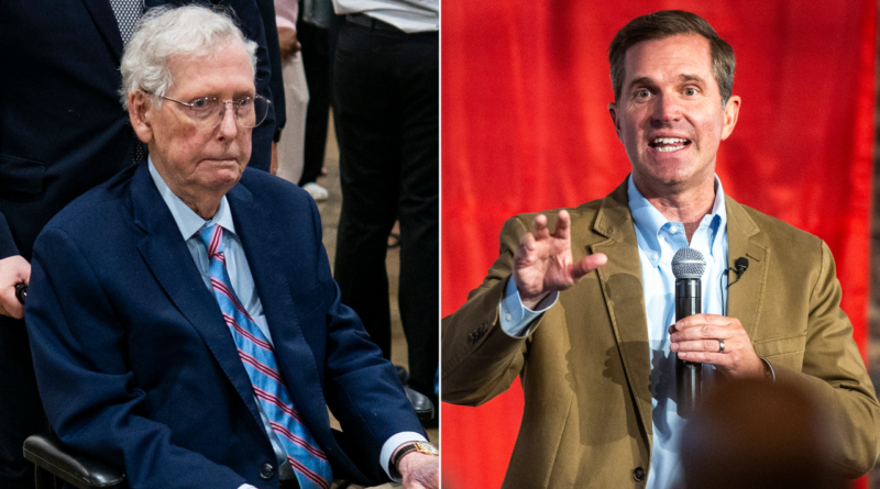 Gov Andy Beshear fordert McConnell auf, seine Einsatzfähigkeit zu beweisen oder zurückzutreten