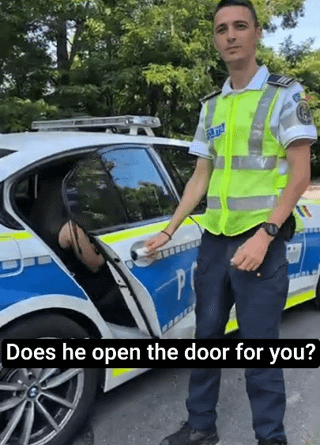 Official video from the Romanian Police