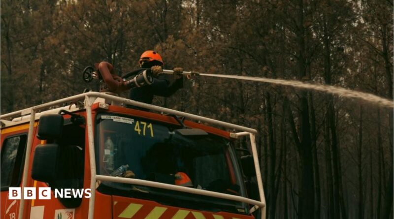España y Francia se protegen ante nuevas olas de calor mientras un incendio forestal se acerca a Burdeos