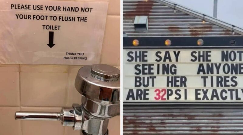 41 Hilarious Signs From Last Month That Went Completely Unnoticed While You Were Overthinking That Awkward Moment From 2023