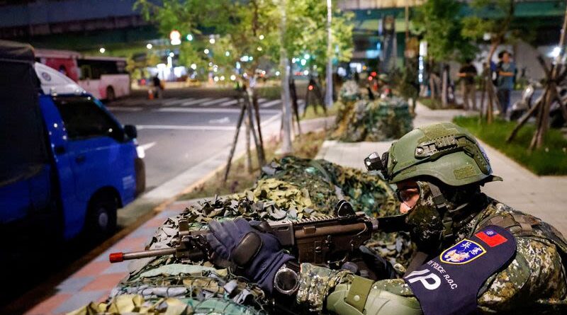 Taiwan launches major war games to test command flexibility